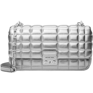 Michael Kors Tribeca Skuldertaske sølv