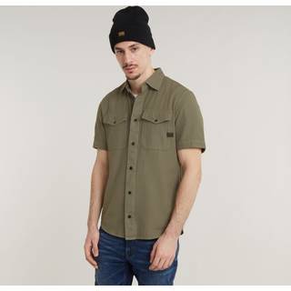 Marine Slim Shirt - Green - Men