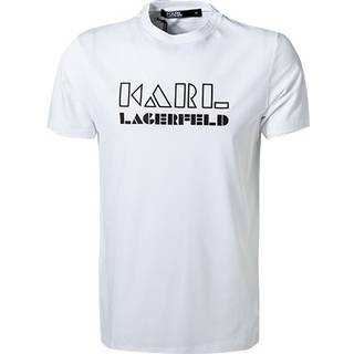 KARL LAGERFELD Herren T-Shirt weiß