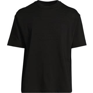 Emporio Armani Crew Neck Logo T Shirt Black
