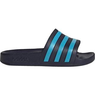 Adilette Aqua badesandaler - Legend Ink / Bright Cyan / Legend Ink - 39