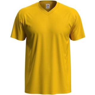 Stedman Classic V-Neck Men T-shirt - Mustard - Small