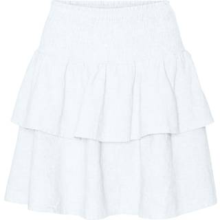 VERO MODA dame nederdel VMLUNA - Bright White - XL