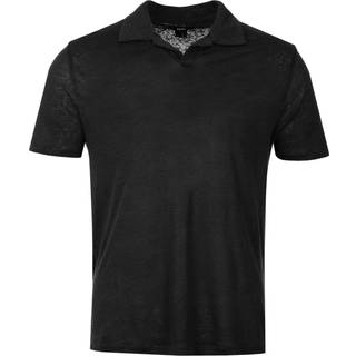 Paige Shelton Polo Shirt in Black | Paige | Norton Barrie - XS
