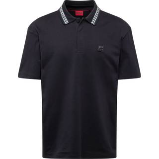 HUGO Herren Polo-Shirt schwarz