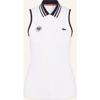 Roland Garros Lacoste Dame Edition Sleeveless Sport Polo
