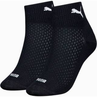Puma 2-pak Women Quarter Socks - Black - Str 39/42