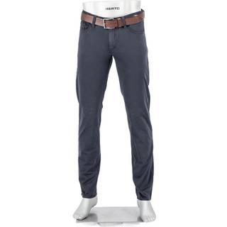 Alberto Herren Cotton Hose blau