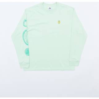 Langærmet Nike ACG "Hike Snacks" Dri-FIT-T-shirt til mænd - grøn - XS