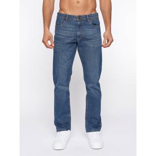 Duck and Cover Herre Hydras Jeans Med Lige Ben Blå