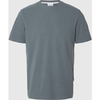 SLHTEL WAFFLE SS O-NECK TEE