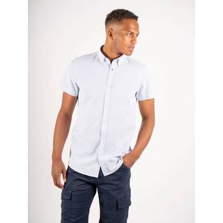 Marcus Riki Herre Kortærmet skjorte - Cornflower Blue - 2XL