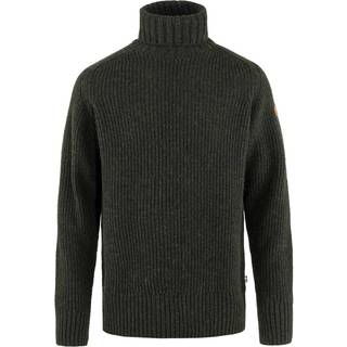 Fjällräven Övik Roller Neck Sweater Uldsweater Herrer størrelse L farve sort