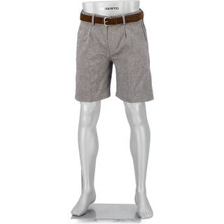 Alberto Herren Bermudashorts grau kariert