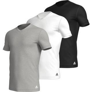 adidas 3-pak Active Flex Cotton V-Neck T-Shirt - Mixed - X-Large