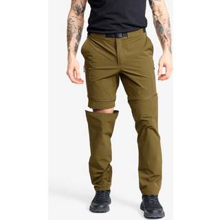 Elevate Hiking Zip-off Pants Herre Dark Olive, Størrelse:XS - Zip-off-bukser