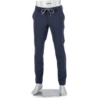 Alberto Bike Herren Hose blau Slim Fit