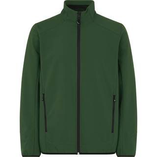 ID 0854 CORE softshell jakke Flaskegrøn L