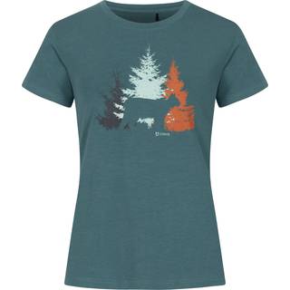 Urberg Women's Bamboo Print Tee Silver Pine, XL