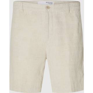 SLHREGULAR-MADS LINEN SHORTS NOOS