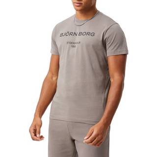 Björn Borg Logo T-Shirt, M, Charcoal Gray