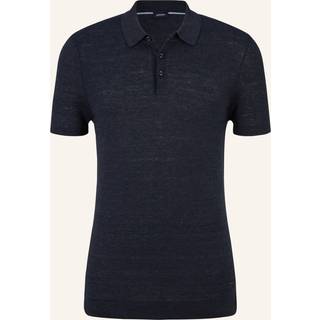 JOOP! Herren Polo-Shirt blau meliert