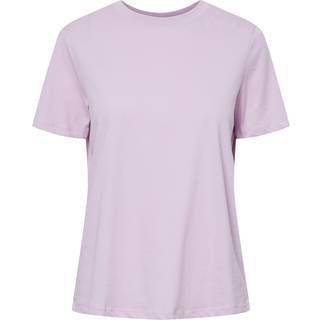PIECES dame t-shirt PCRIA - Pink Lavender - S