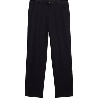 Ami Paris Straight cotton satin chinos - black - EU 54