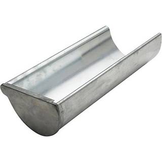 Plastmo endebund m/tagrende 280 Retro Zink højre 5760801