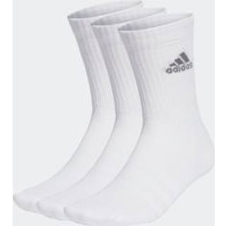 Cushioned tennissokker, 3 par - White / Grey Four - 46-48