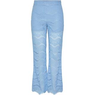 YAS Yaslarisso HW Lace Pants Blue XS