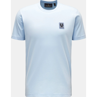 Belstaff Short Sleeve Logo T Shirt Sky Blue