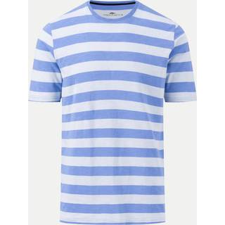 Fynch-Hatton Herren T-Shirt blau gestreift