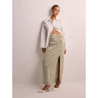 Vero Moda - Beige - Vmmonalise Hw Long Skirt Jrs Ce - Medium