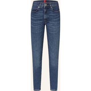 Jeans med skinny fit i blå denim med stræk