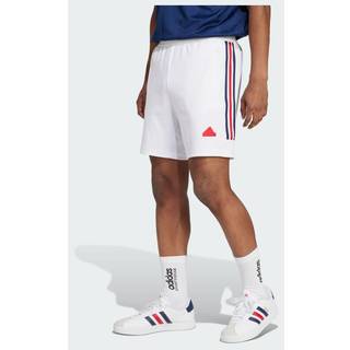 House of Tiro Nations Pack shorts - White / Team Navy Blue 2 / Better Scarlet - XS