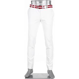 Alberto Golf Herren Golfhose weiß Slim Fit