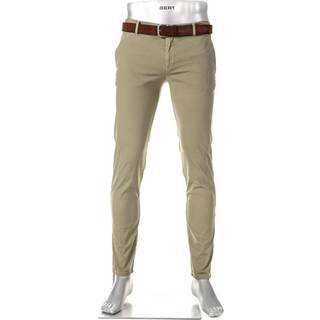 Alberto Herren Chino grün Slim Fit