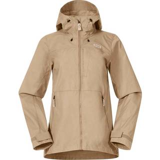 Bergans Women's Nordmarka Leaf Light Wind Jacket Warm Sand, S