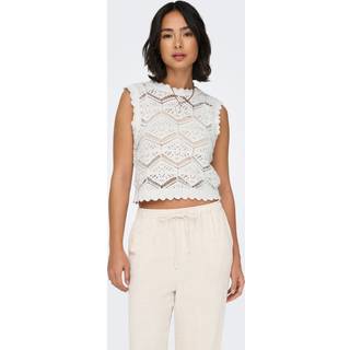 ONLY dame top ONLFRIDA - Cloud Dancer - M