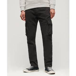 Superdry Core Cargo Trousers Washed Black