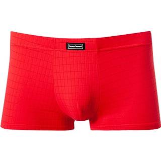 bruno banani Herren Hipshorts rot Mikrofaser/Funktion unifarben