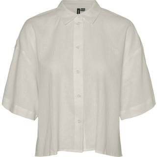 VERO MODA dame skjorte VMLINN - Moonbeam - M