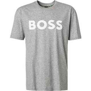 BOSS Green Herren T-Shirt grau meliert