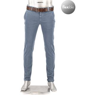 Alberto Herren Chino blau Slim Fit