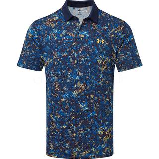 Under Armour Under Armour Navy Golf T2G Printed Polo Shirt
