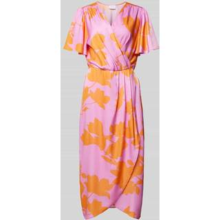 Vinakita V-Neck wrap midi