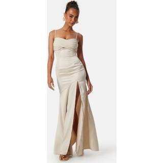 High slit gown