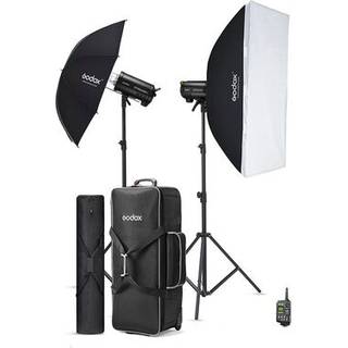 Godox Studio flash kit (2x QT600IIIM + accessories)