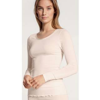 Calida True Confidence Shirt Long Sleeve - Ivory - XX-Small